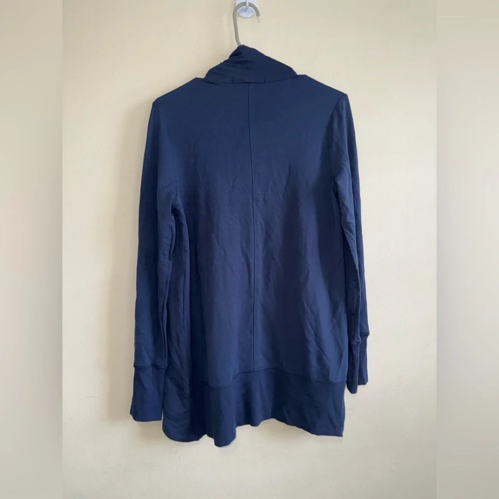 Quince French Terry Modal Cardigan in Navy $89 Size S - Picture 12 of 12